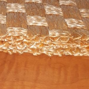 Woven Natural Fibers Eco-Friendly Basket Weaved Placemats